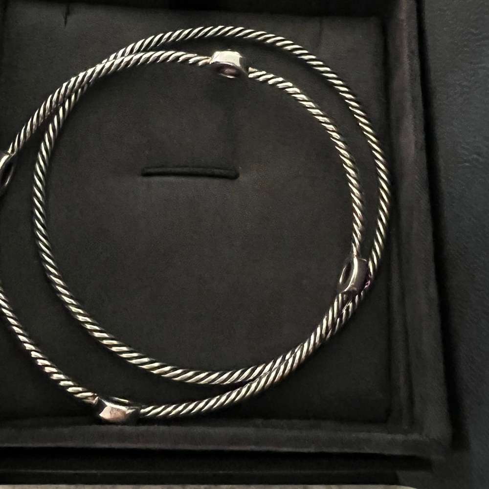 David yurman amythyst bangles set of 2